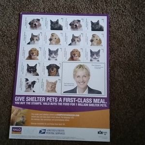 Ellen DeGeneres Post Office Advertisement Poster